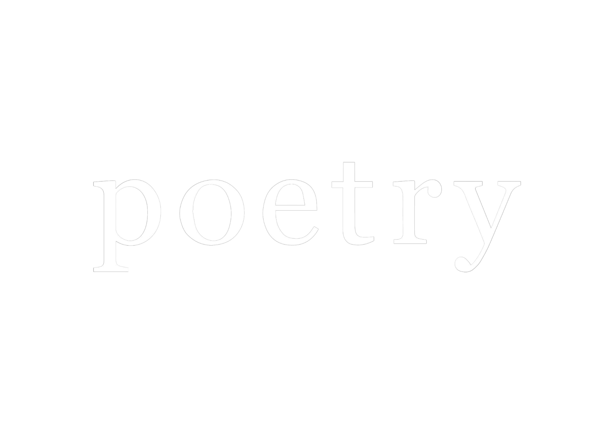 Poetry
